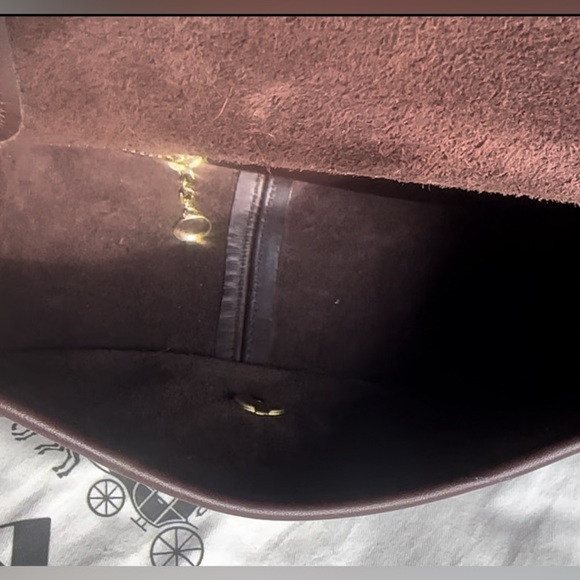 VINTAGE COACH LEGACY MAHOGANY BROWN CROSSBODY TRAIL BAG 9965 - Picture 13 of 16